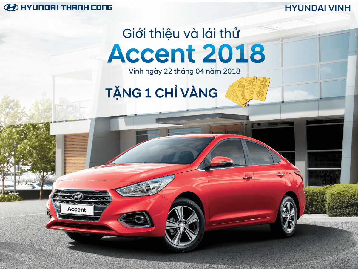 Lễ giới thiệu và lái thử Accent 2018 tại Hyundai Vinh
