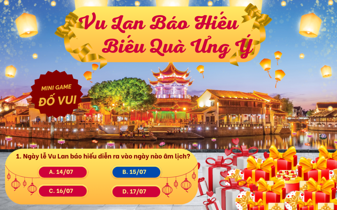 CÔNG BỐ KẾT QUẢ MINIGAME TRI ÂN