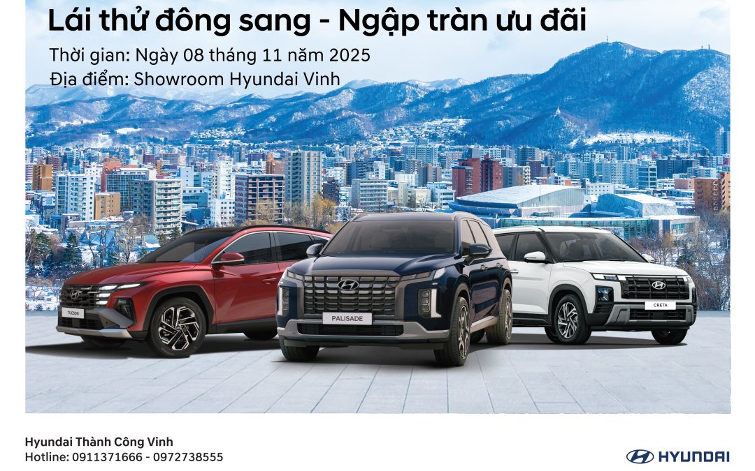 LÁI THỬ ĐÔNG SANG – NGẬP TRÀN ƯU ĐÃI