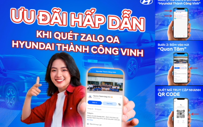 HYUNDAI THÀNH CÔNG VINH CHÍNH THỨC RA MẮT KÊNH ZALO OA